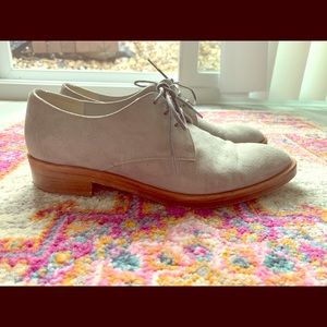 Jenni Kayne Suede pointed-toe oxfords